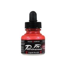 Encre Pearlescent 29.5ml Volcano Red - Daler Rowney