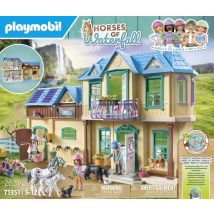 Playmobil - Ranch De La Cascade - 71351 - Playmobil Horses Of Waterfall