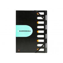 Trieur A4 - 9 Compartiments - Harmonika Exactive - Polypro - Exacompta