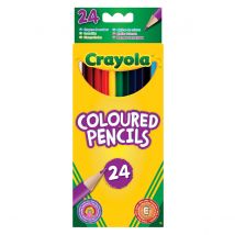 24 Crayons De Couleur