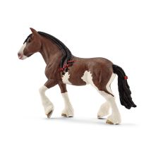 Figurine Jument Clydesdale - Farm World - Schleich