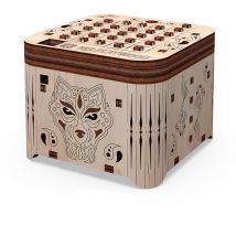 Puzzle 3d Mr Playwood - Boîte À Secret Tigre - Gigamic