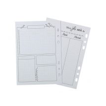 104 Pages Mes 52 Semaines De L'Année - Pour Bullet Journal - A5 - Draeger by Toga