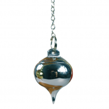 Pendule Goutte Témoin Chromé