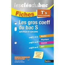 Les Cles Du Bac : Les Gros Coeff Du Bac S