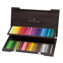 Coffret En Bois 120 Crayons De Couleur Aquarellables - Faber-castell - Albrecht Dürer - Faber Castell