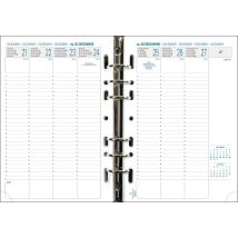 Recharge Agenda Scolaire Semainier 2026 Exacompta - 14,2 X 21 Cm - Exatime 21