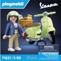 Playmobil - 1969 Vespa 150 Sprint Veloce - Vert Clair - 71621 - Vespa - Playmobil