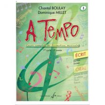 A Tempo : Écrit - Volume 3