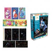 Artissimo - Scratch Art - Bebes Animaux - Sycomore