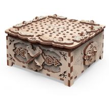 Puzzle 3d - Boîte À Secret Fantaisie Florale - Mr Playwood - Gigamic