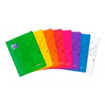 Cahier Polypro Oxford - Modèles Aléatoires - 24 X 32 Cm - Easybook - 96 Pages Grands Carreaux - Vendu À L'Unité