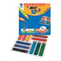 Lot De 144 Crayons De Couleur - Evolution Ecolutions - Bic Kids - Format Spécial École - BIC