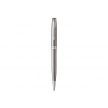 Stylo Bille Parker - Sonnet Acier Inoxydable - Noir - Pointe Moyenne