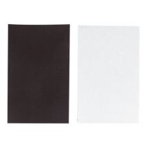 2 Feuilles Magnétiques Adhésives - 12,7x20,3cm - Créalia