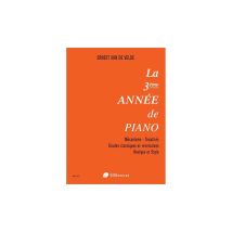 Méthode Rose La 3ème Année De Piano - Méthode De Piano - 3è Année