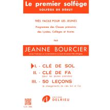 Le Premier Solfège Clé De Sol - Volume 1