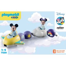 Playmobil 1.2.3 - Train Des Nuages De Mickey Et Minnie - 71320 - Playmobil Disney - Playmobil 1 2 3