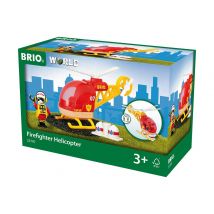 Hélicoptère Des Pompiers - Brio