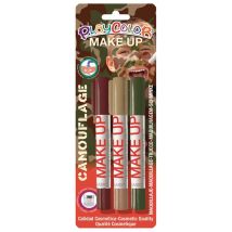 3 Sticks De Maquillage Playcolor - Camouflage - Playcolor