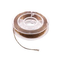 Cordon Pailleté Tissé 1 Mm X 10 M Créalia - Bronze