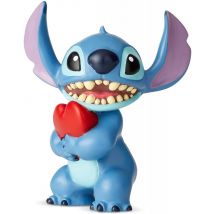 Figurine - Stitch Coeur - Lilo Et Stitch Window Box (disney) - 7 Cm - Enesco