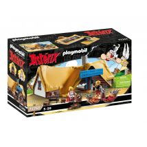 Playmobil - Astérix : Hutte D'Ordralfabetix, Le Poissonnier Ordralfabétix Et Sa Femme Iélosubmarine - 71266 - Playmobil Astérix