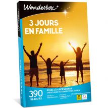Coffret Cadeau - Weekend 3 Jours En Famille - Wonderbox