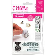 3 Transferts Pour Pâte Polymère Ethnique - Graine Creative