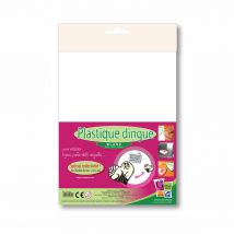Plastique Dingue Blanc 30 Feuilles - Plastique fou
