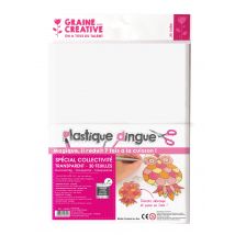 Plastique Dingue Transparent 30 Feuilles Premier Prix - Plastique fou