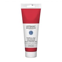 Encre Lino Education 250 Ml - Rouge Primaire - Lefranc Bourgeois
