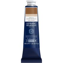 Tube 40 Ml De Peinture À L'Huile Lefranc Bourgeois - Terre De Sienne Naturelle - Fine