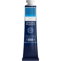 Tube 200 Ml De Peinture À L'Huile Lefranc Bourgeois - Bleu De Ceruleum - Fine