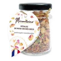 Pétales De Roses Séchés Comestibles - 4,5 G - Mirontaine