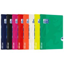 1 Cahier Polypro - Format A4 21 X 29.7 Cm - Openflex - Oxford - 96 Pages Petits Carreaux, Marge - Coloris Assortis