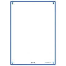 50 Fiches De Révision - 14,8 X 21 Cm - Révision 2.0 Oxford - Uni Blanc - Cadre Bleu Marine