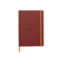 Rhodia Rhodiarama - Carnet Souple - A5 - 160 Pages - Pointillé - Nacarat