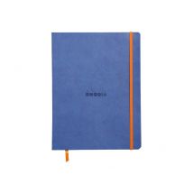 Carnet - 19 X 25 Cm - Rhodiarama - Rhodia - 160 Pages Lignées - Saphir