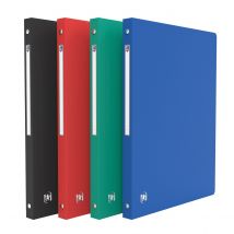 1 Classeur A4 - Memphis - Dos 20 Mm - Polypro - Oxford - Coloris Assortis