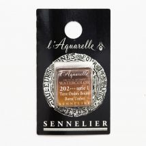 Peinture Aquarelle Miel 1/2g - Terre Ombre Brûlée - Sennelier