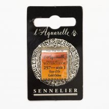 Peinture Aquarelle Miel 1/2g - Ocre Or - Sennelier