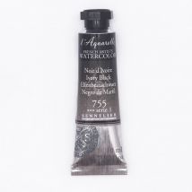 Aquarelle Extra Fine Sennelier En Tube 10 Ml - Série 1 Noir D'Ivoire