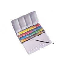 1/2 Godets - Peinture Aquarelles Sennelier - Extra-fine- 48 Pieces - Sennelier