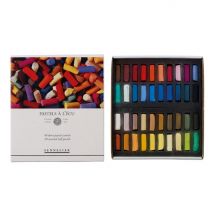 Lot De 40 Demi-pastels Extra Tendre - Sennelier - Couleurs Assorties - Pastel À L'Écu