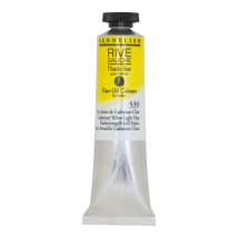 Peinture À L'Huile Sennelier Rive Gauche - 40 Ml - N°539 Jaune De Cadmium Citron