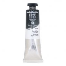 Peinture À L'Huile Sennelier Rive Gauche - 40 Ml - N°759 Noir De Mars