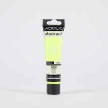 Tube 60 Ml De Peinture Acrylique Sennelier Abstract - Jaune Fluorescent N°502