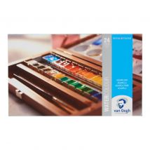 Coffret Aquarelle Van Gogh - 24 Demi Godets - Royal Talens