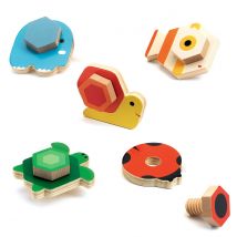 Tournabasic - Jeu À Visser - Djeco